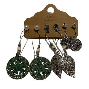 NWT 6 piece earring set